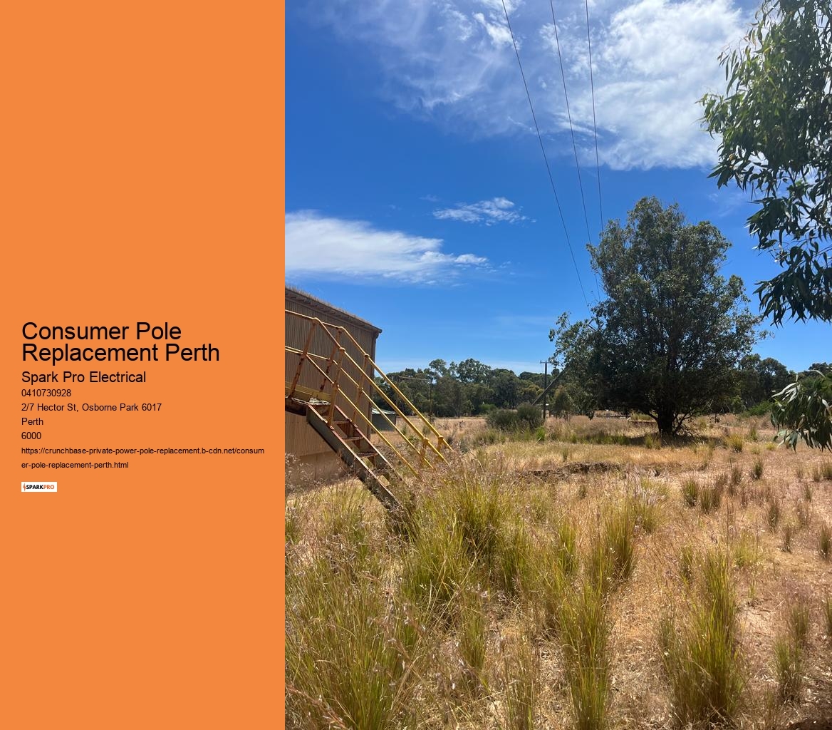 Consumer Pole Replacement Perth