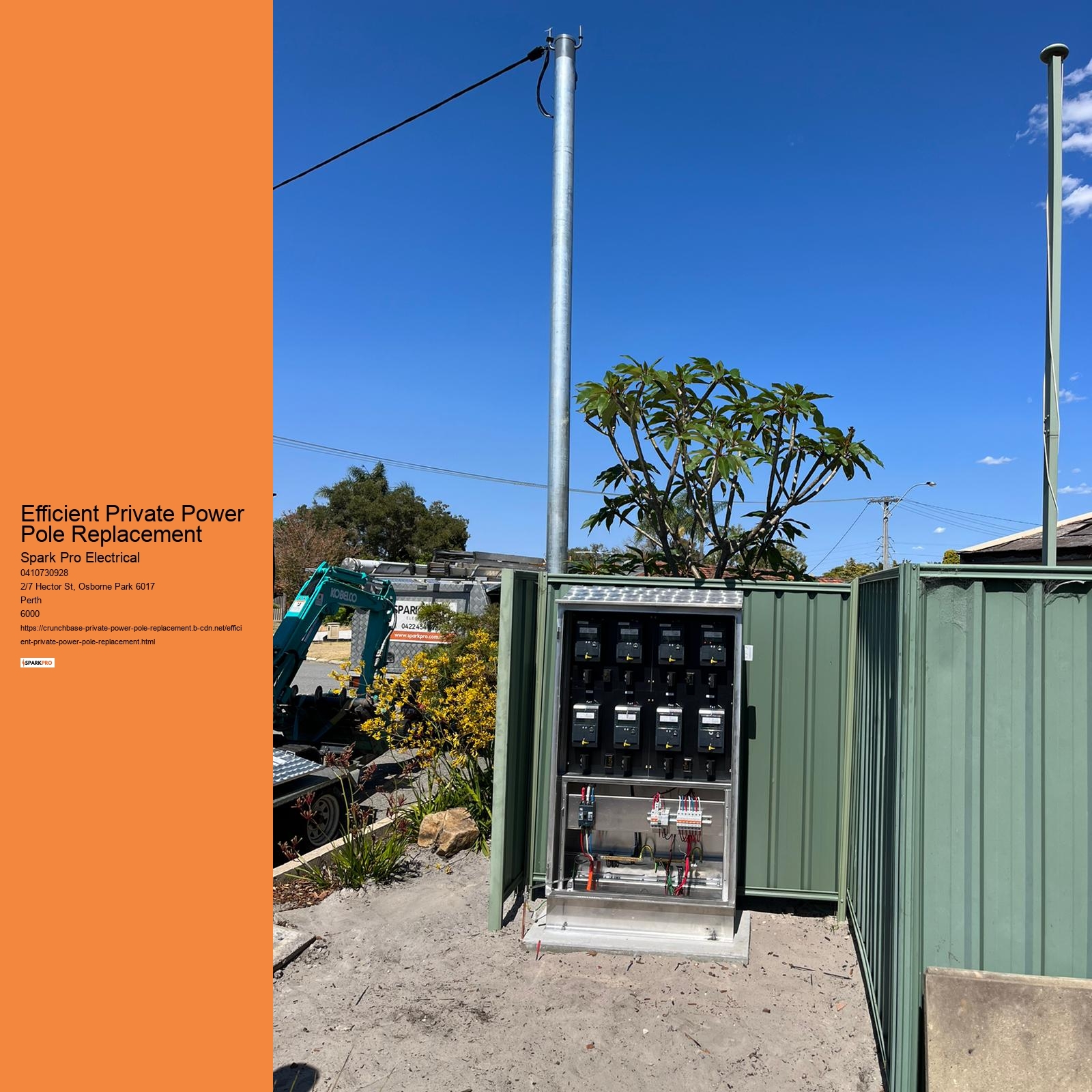 State-of-the-Art Power Pole Services in Perth