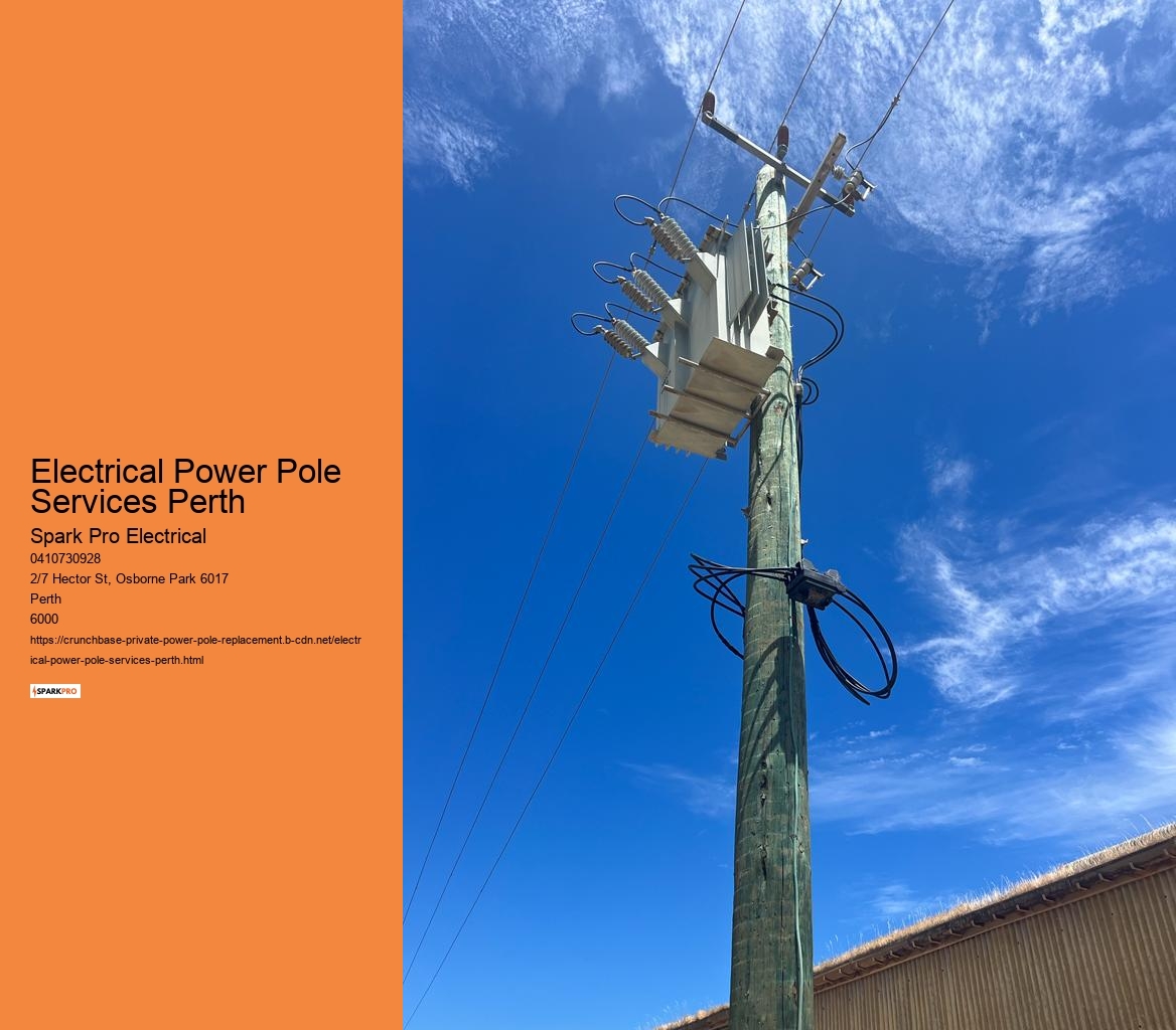 Electrical Power Pole Services Perth