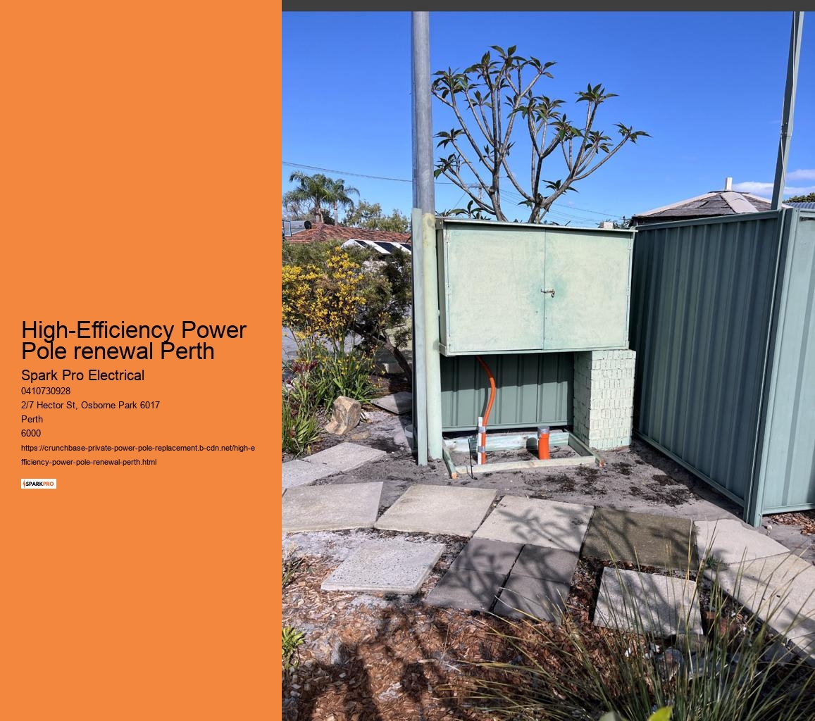 Premium Power Pole Installation Services in Perth