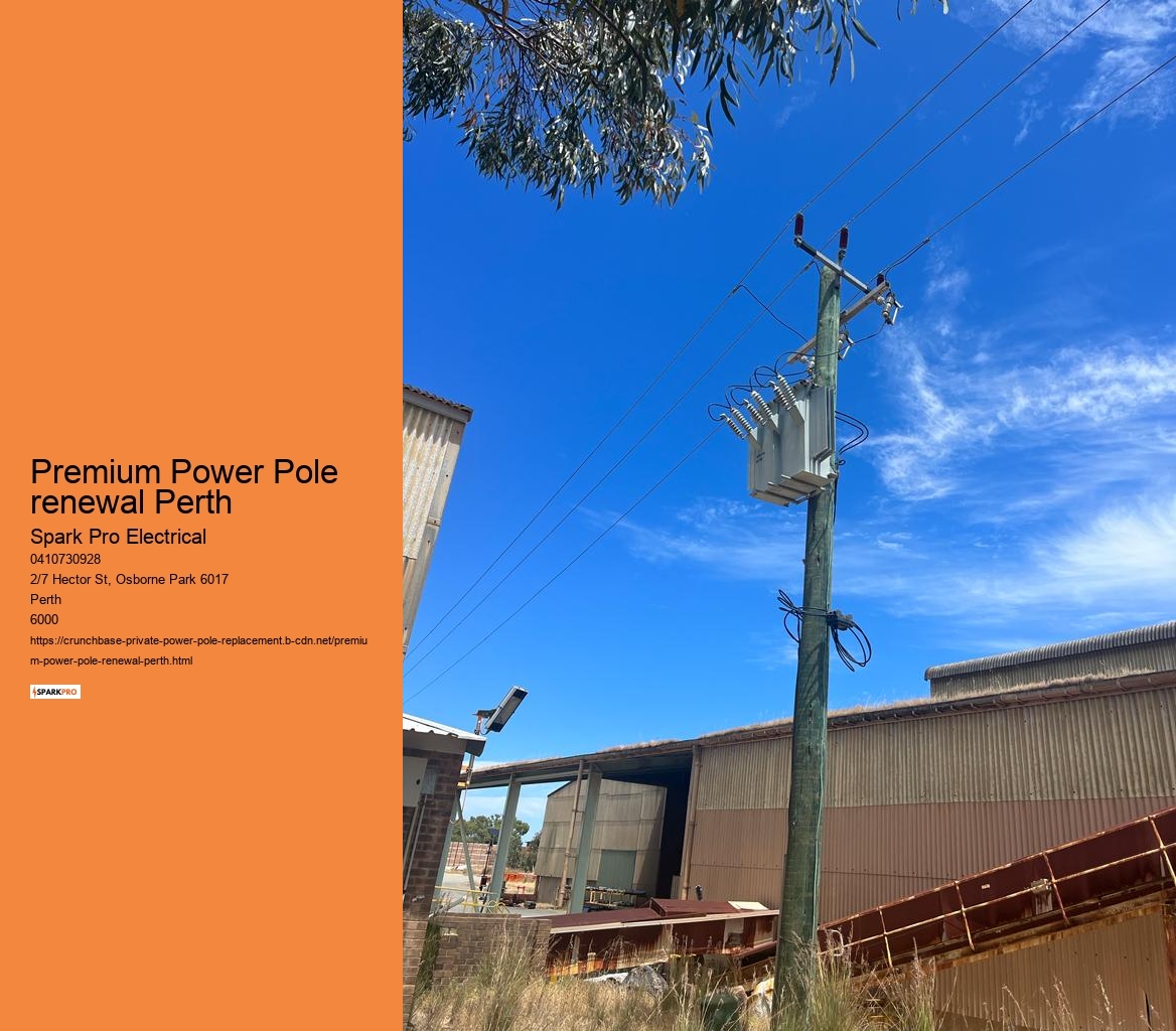 Efficient Private Power Pole Replacement