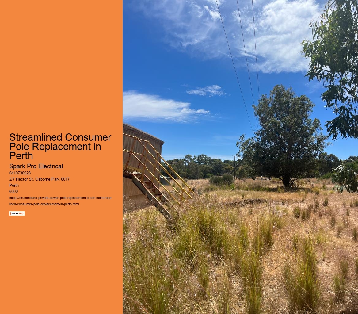 Streamlined Consumer Pole Replacement in Perth