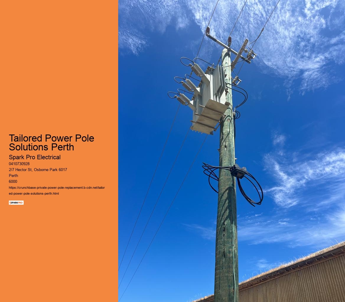 Tailored Power Pole Solutions Perth